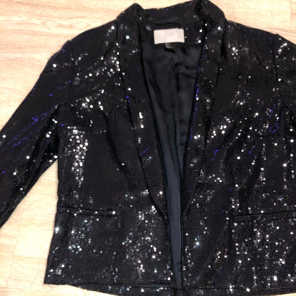 H&M sequin jacket/blazer - Picture 4 of 8